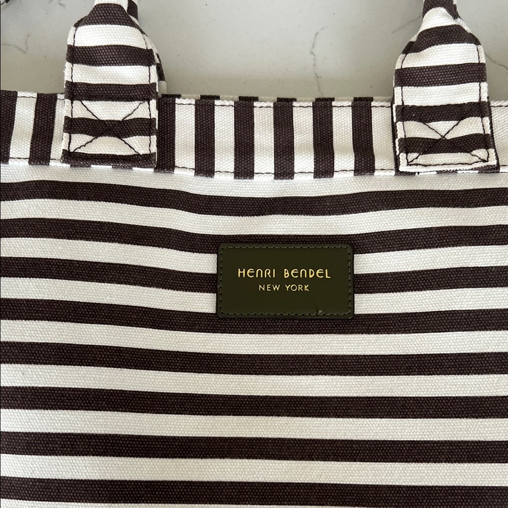 Henri Bendel Canvas Magazine Tote